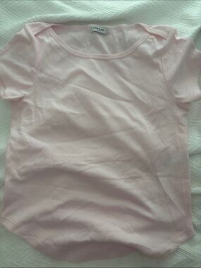 Cou cou pink cotton tee